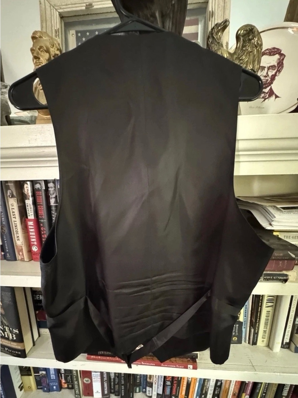 Stafford Performance Black Wool Vest Men’s Large - Excellent Condition/worn once - Picture 5 of 9